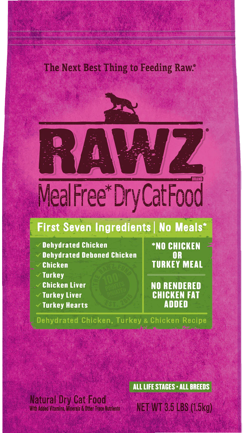 RAWZ | Dehydrated Chicken, Turkey & Chicken | Dry Cat Food Toronto